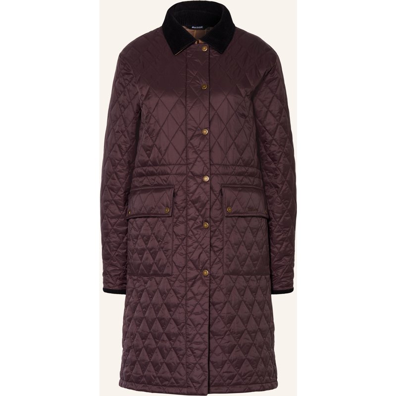 Barbour Steppmantel Rosamund Quilt rot