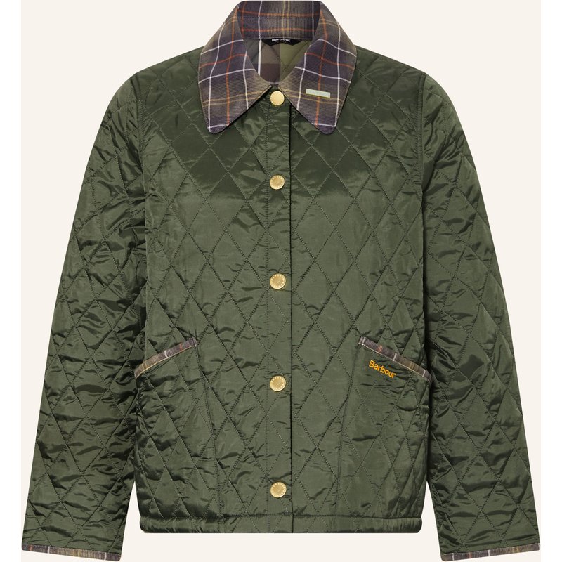 Barbour Steppjacke gruen