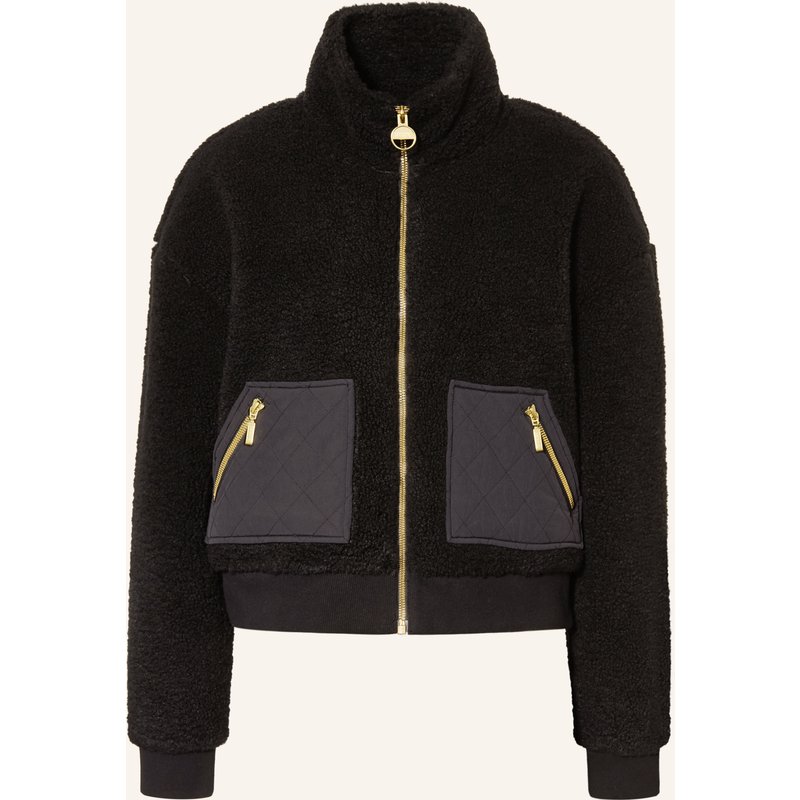 Barbour International Teddyfell-Jacke Gea schwarz