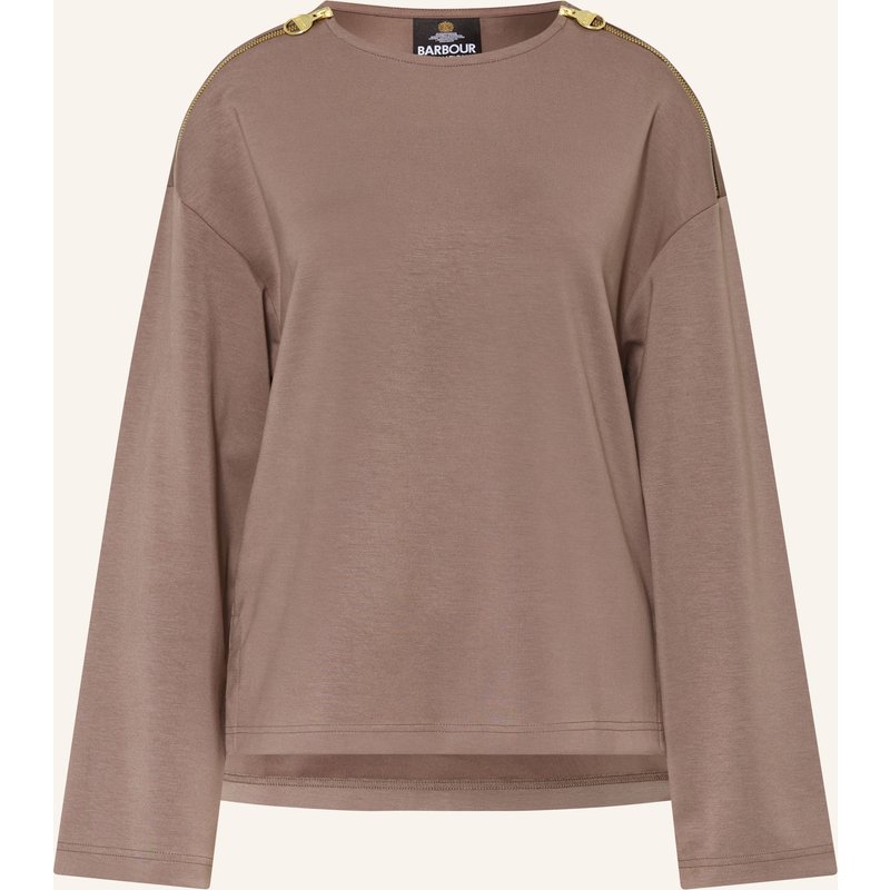 Barbour International Sweatshirt Kenna braun