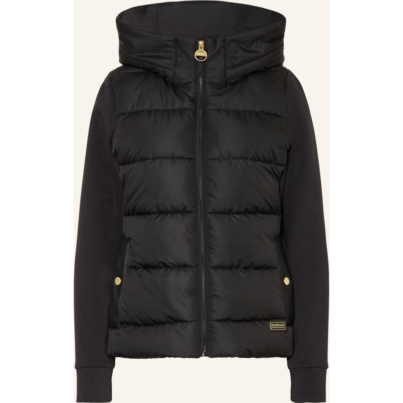 Barbour International Steppjacke Conway Im Materialmix schwarz