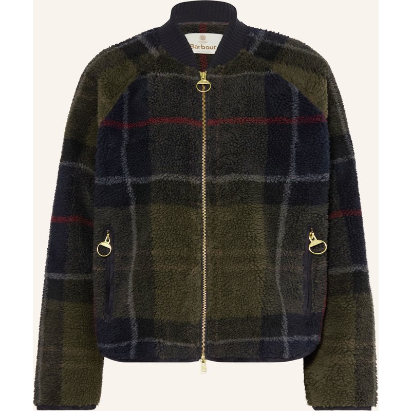 Barbour Teddyfell-Jacke gruen