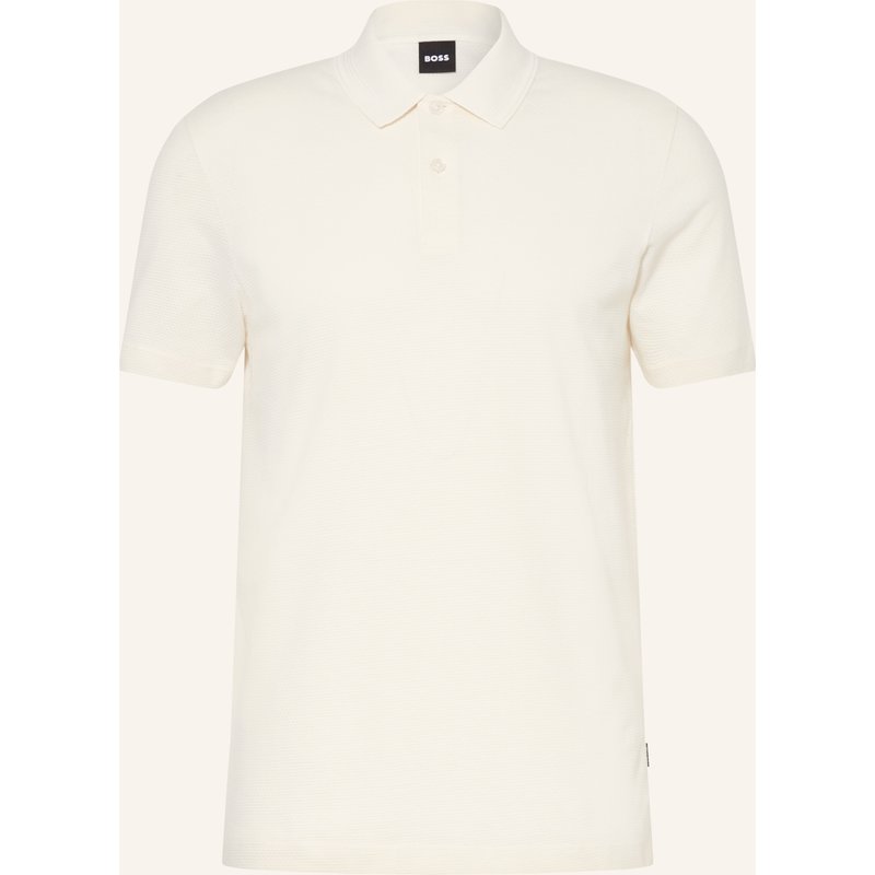 Boss Piqué-Poloshirt Parlay weiss