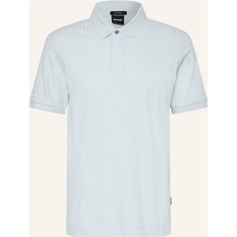 Boss Jersey-Poloshirt Parley blau