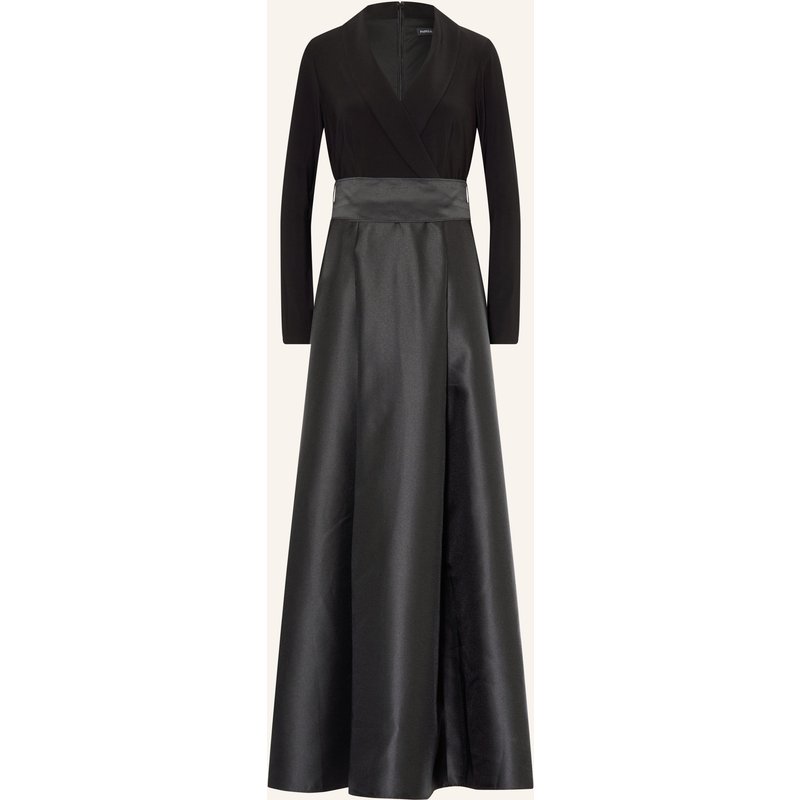 Adrianna Papell Abendkleid Im Materialmix schwarz