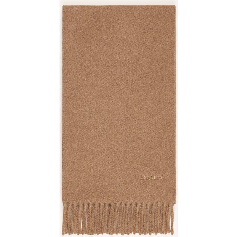 Max Mara Schal Fragore braun