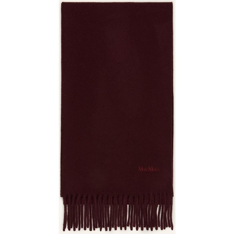 Max Mara Schal Fragore rot