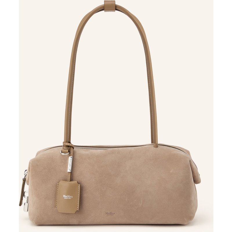 Max Mara Handtasche Holdallsling beige