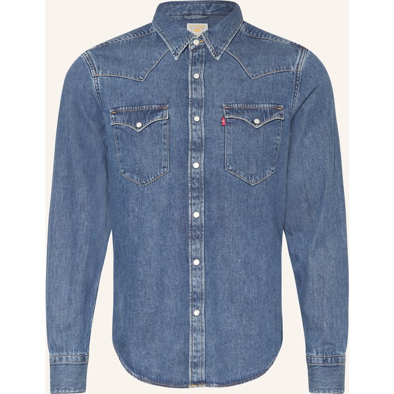 Levi's® Jeanshemd Barstow Western Standard Fit blau
