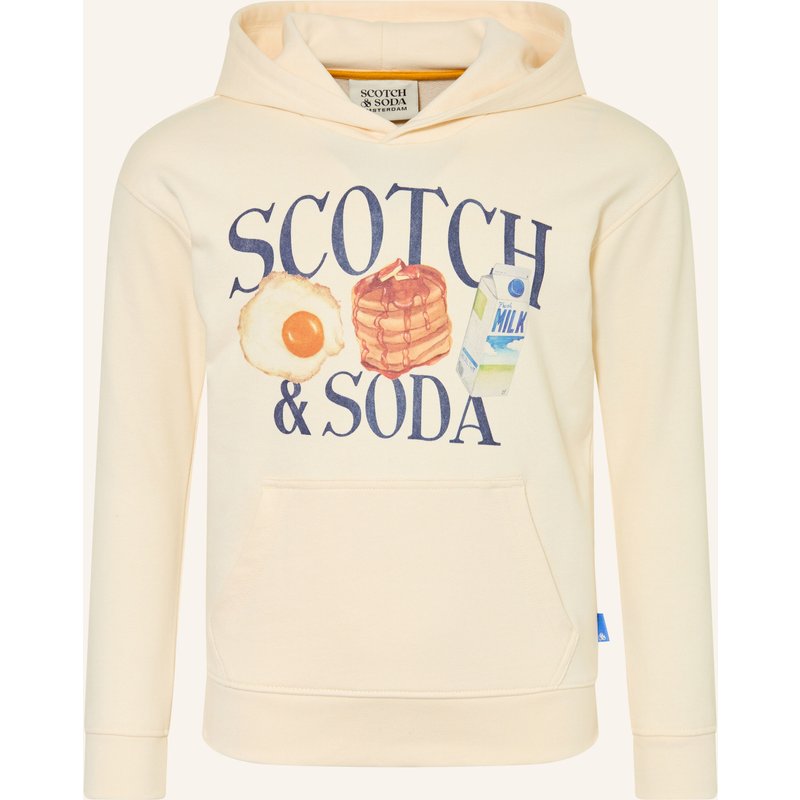 Scotch & Soda Hoodie weiss