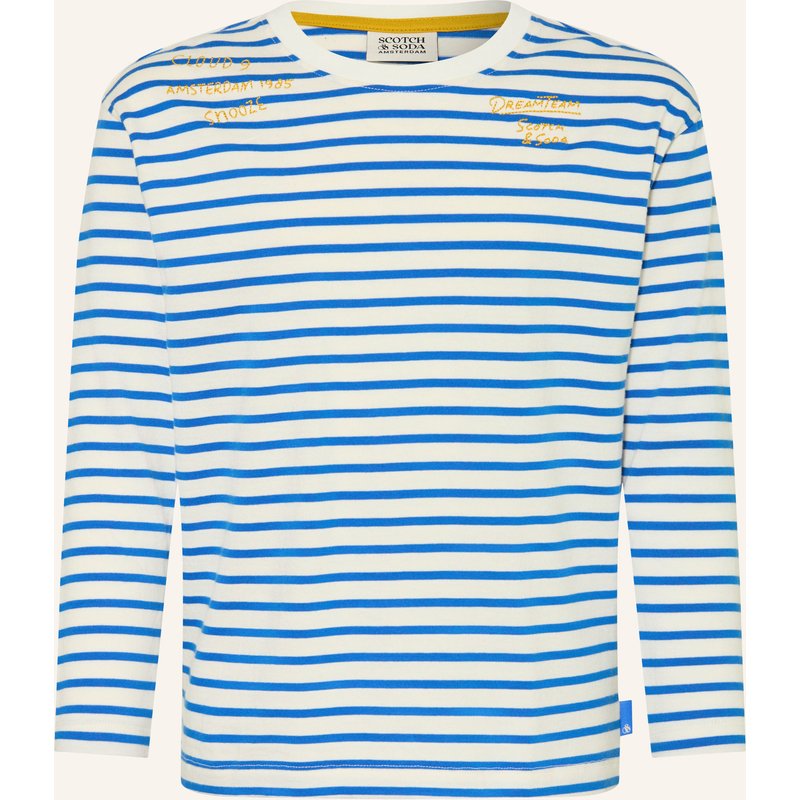 Scotch & Soda Longsleeve blau