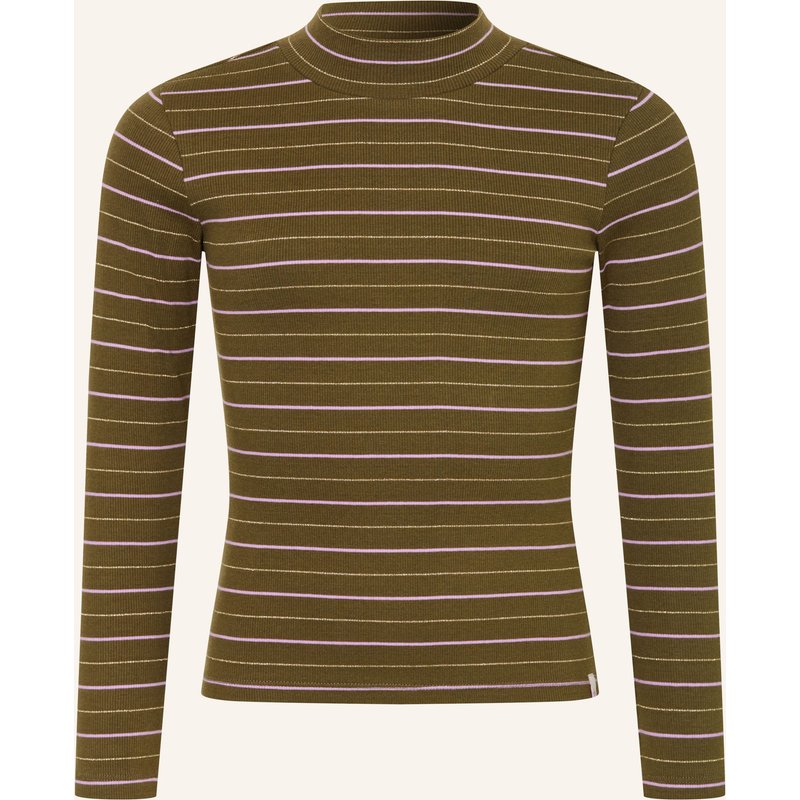 Scotch & Soda Longsleeve Mit Glitzergarn gruen