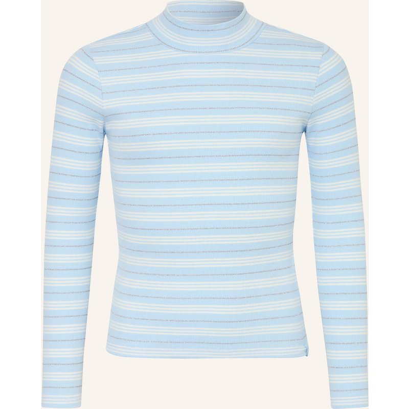 Scotch & Soda Longsleeve Mit Glitzergarn blau