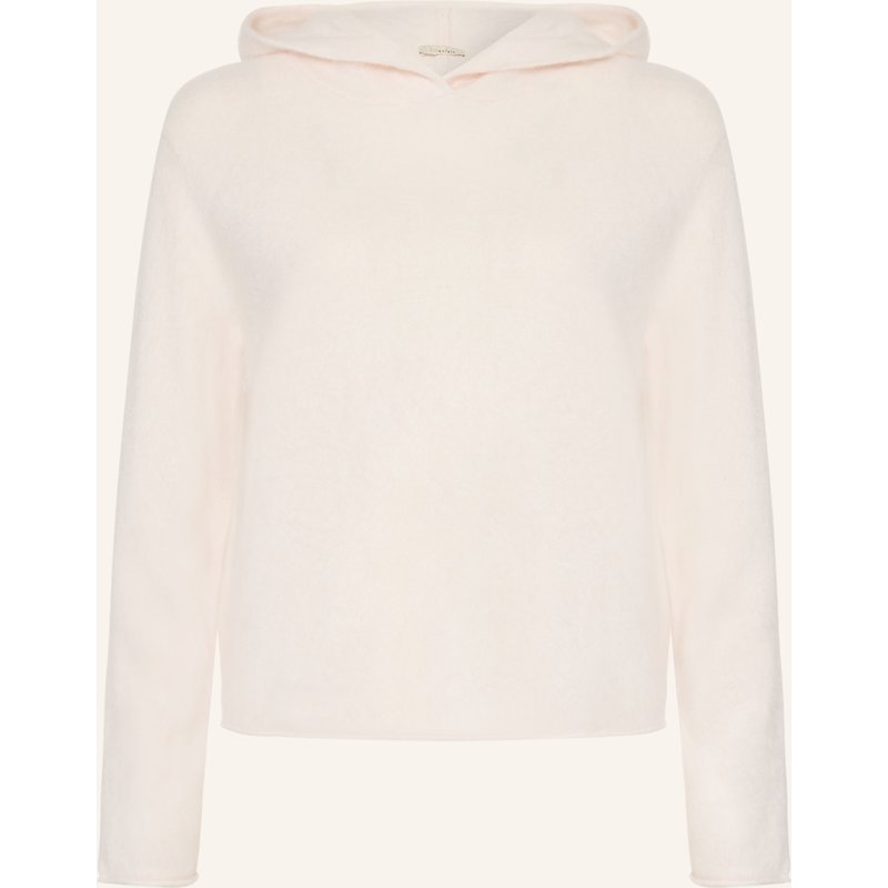 Lilienfels Strick-Hoodie Aus Cashmere weiss