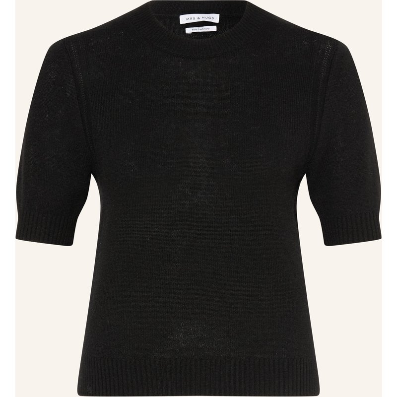 Mrs & Hugs Strickshirt Aus Cashmere schwarz