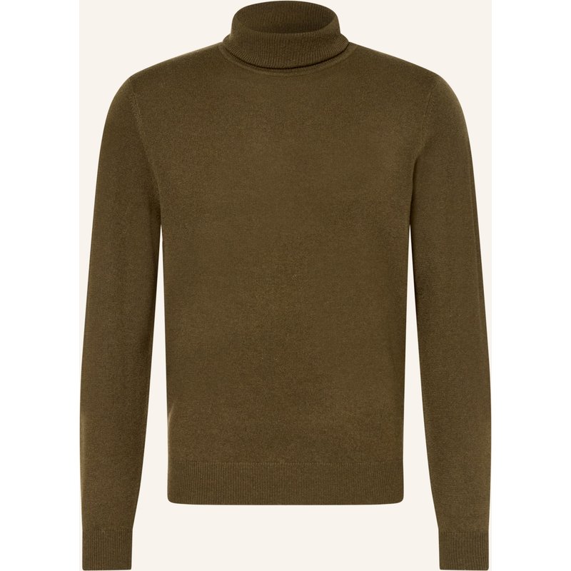 Strokesman's Rollkragenpullover Aus Cashmere gruen