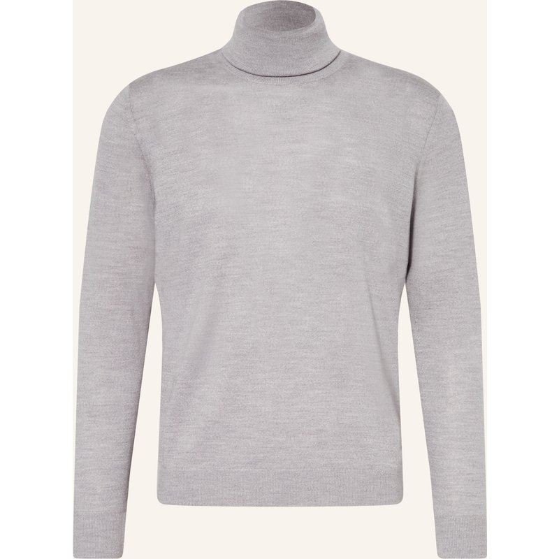 Strokesman's Rollkragenpullover Aus Merinowolle grau