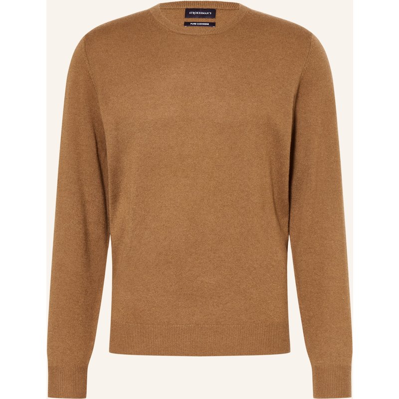 Strokesman's Cashmere-Pullover beige