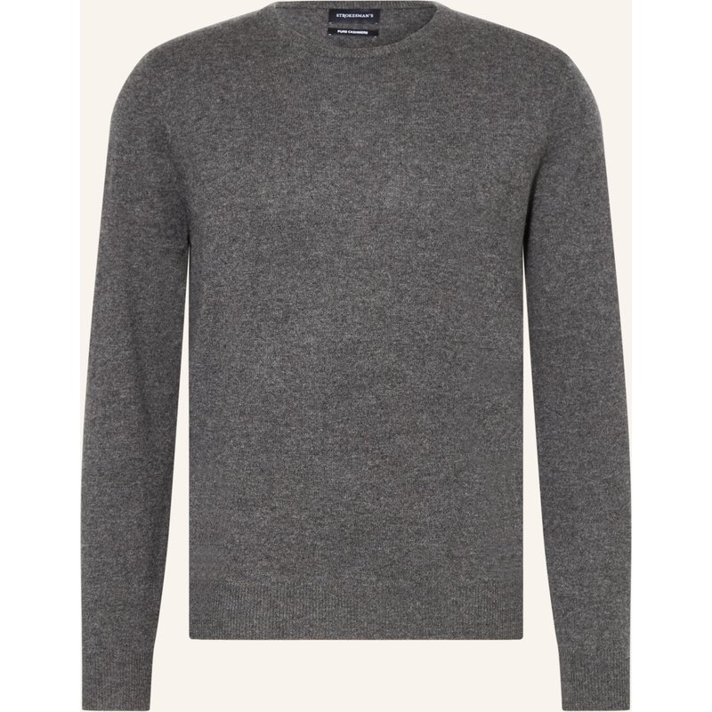 Strokesman's Cashmere-Pullover grau