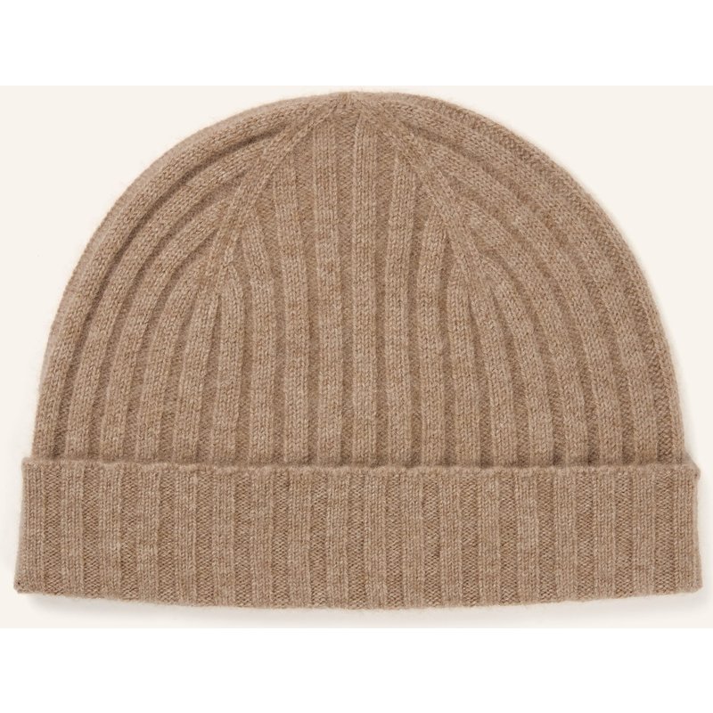 Strokesman's Cashmere-Mütze beige