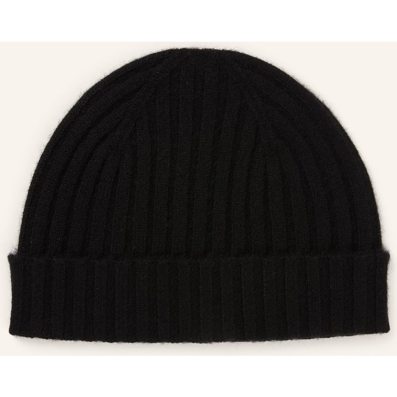 Strokesman's Cashmere-Mütze schwarz