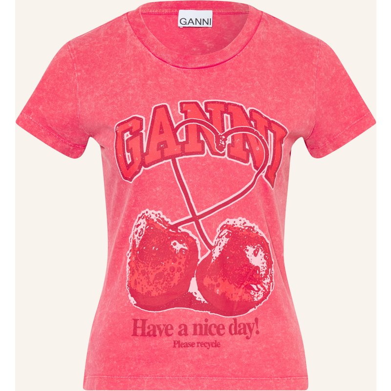 Ganni T-Shirt rot