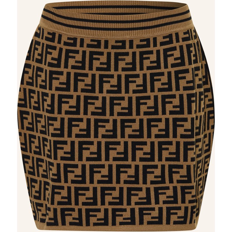 Fendi Strickrock braun