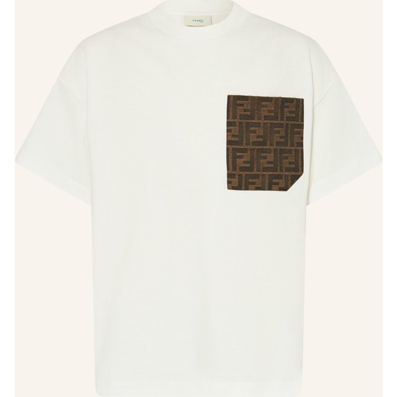 Fendi T-Shirt weiss