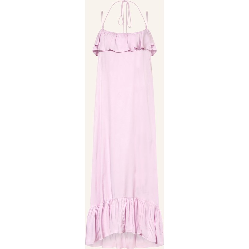 Essentiel Antwerp Kleid Jeste Mit Rüschen lila