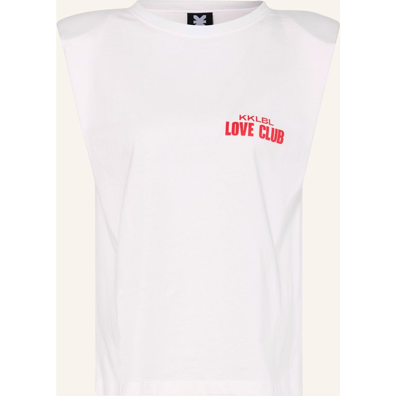 Karo Kauer Tanktop weiss