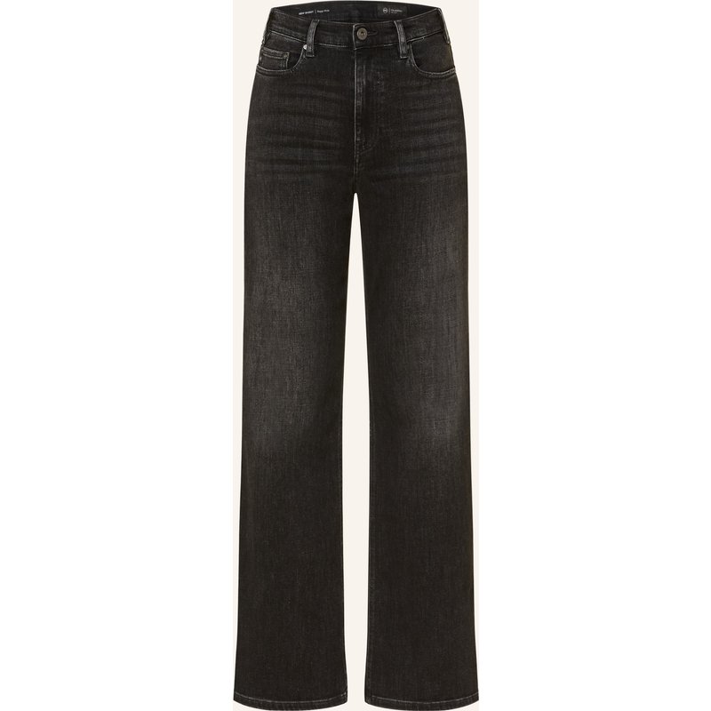 Ag Jeans Wide Leg Jeans New Baggy schwarz