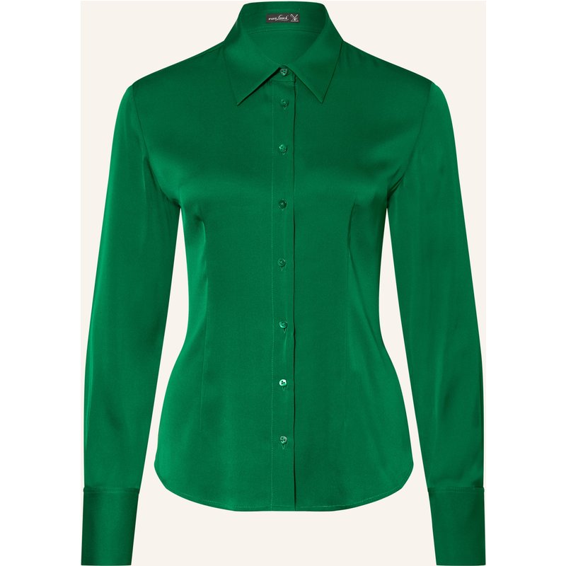 Van Laack Hemdbluse Vl-Uliz-Xx Mit Seide gruen