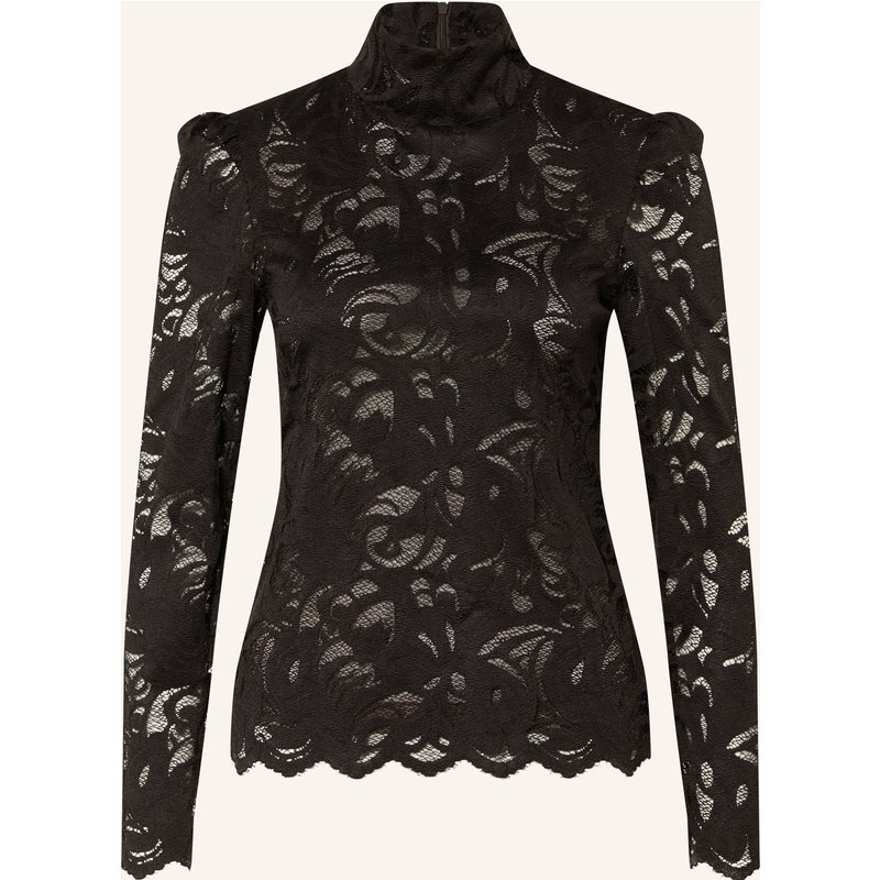Van Laack Blusenshirt Vl-Cadoa-Lv Aus Spitze weiss