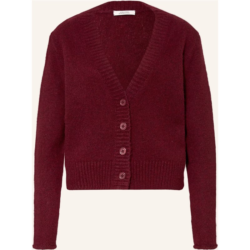 Dorothee Schumacher Strickjacke Luxury Love Aus Cashmere rot