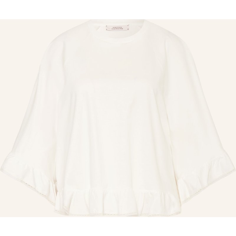 Dorothee Schumacher Off-Shoulder-Shirt Soft Volume weiss