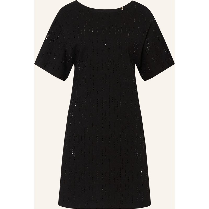 Liu Jo Strickkleid Mit Schmucksteinen schwarz