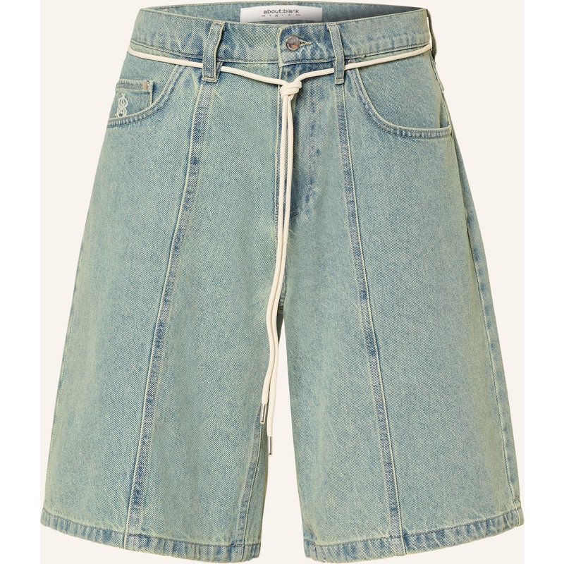 About:Blank Jeansshorts Wide Fit blau