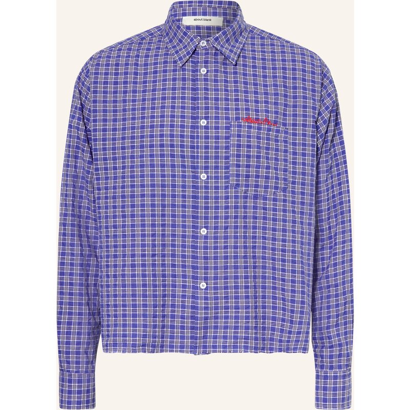 About:Blank Hemd Comfort Fit blau
