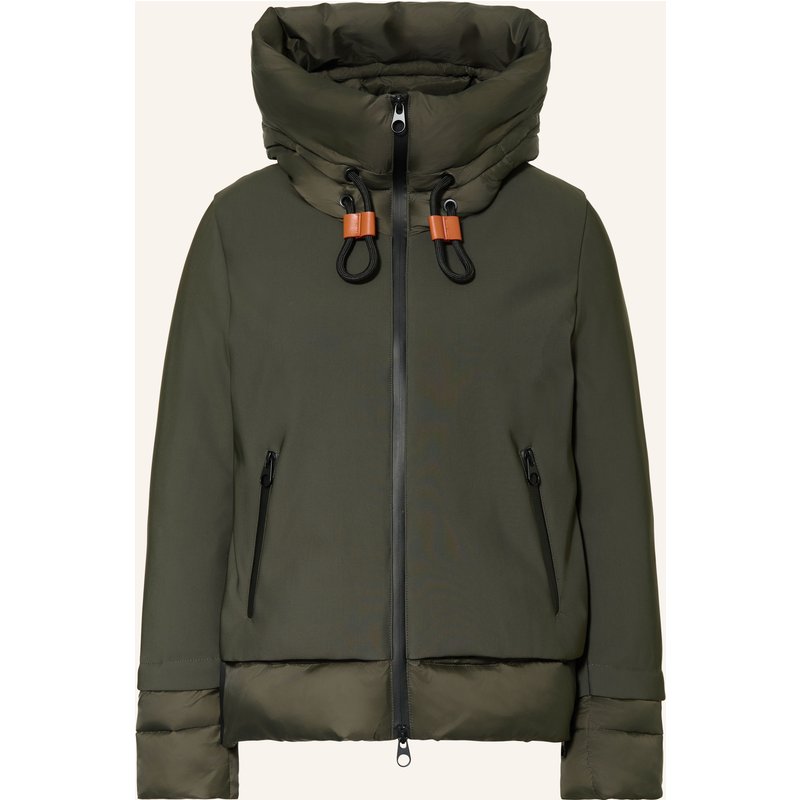 Gil Bret Steppjacke Im Materialmix gruen