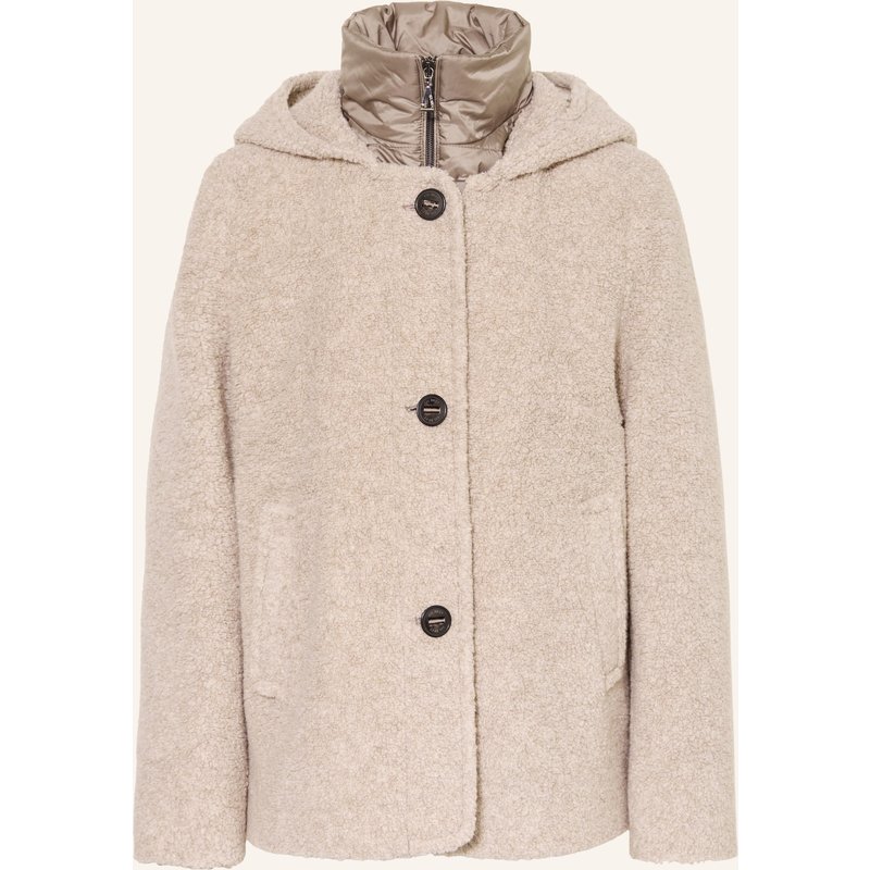 Gil Bret Teddyfell-Jacke Mit Herausnehmbarer Blende beige