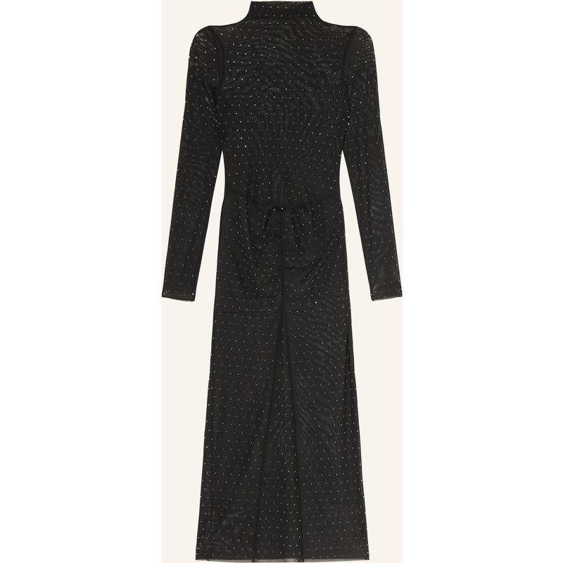 Liu Jo Mesh-Kleid Mit Schmucksteinen schwarz