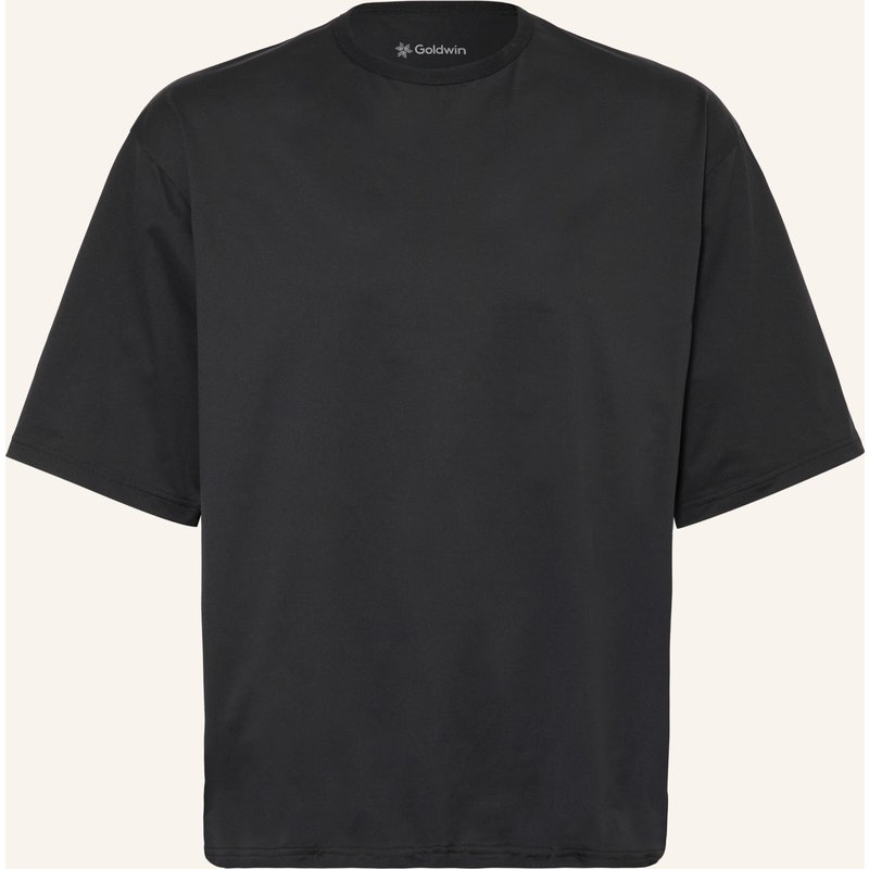 Goldwin T-Shirt High Gauge Shirring schwarz