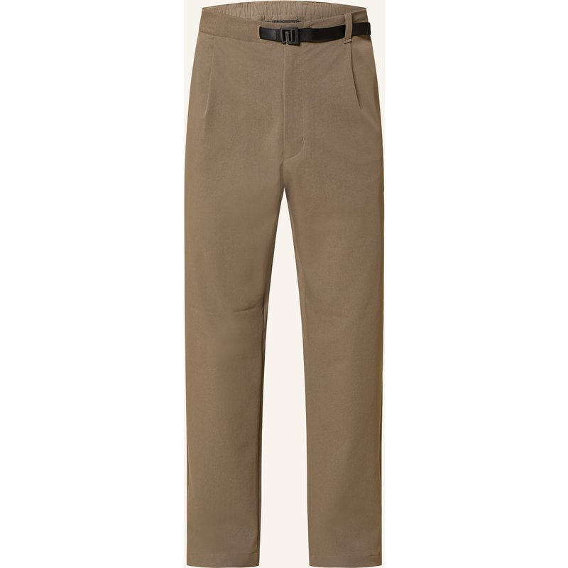 Goldwin Hose One Tuck Tapered Fit gruen