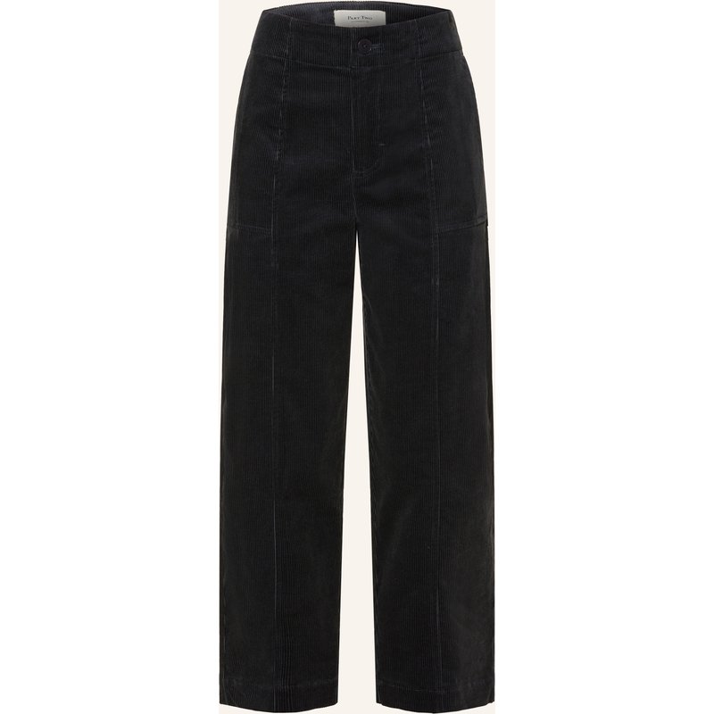 Part Two Cordhose Nettapw blau