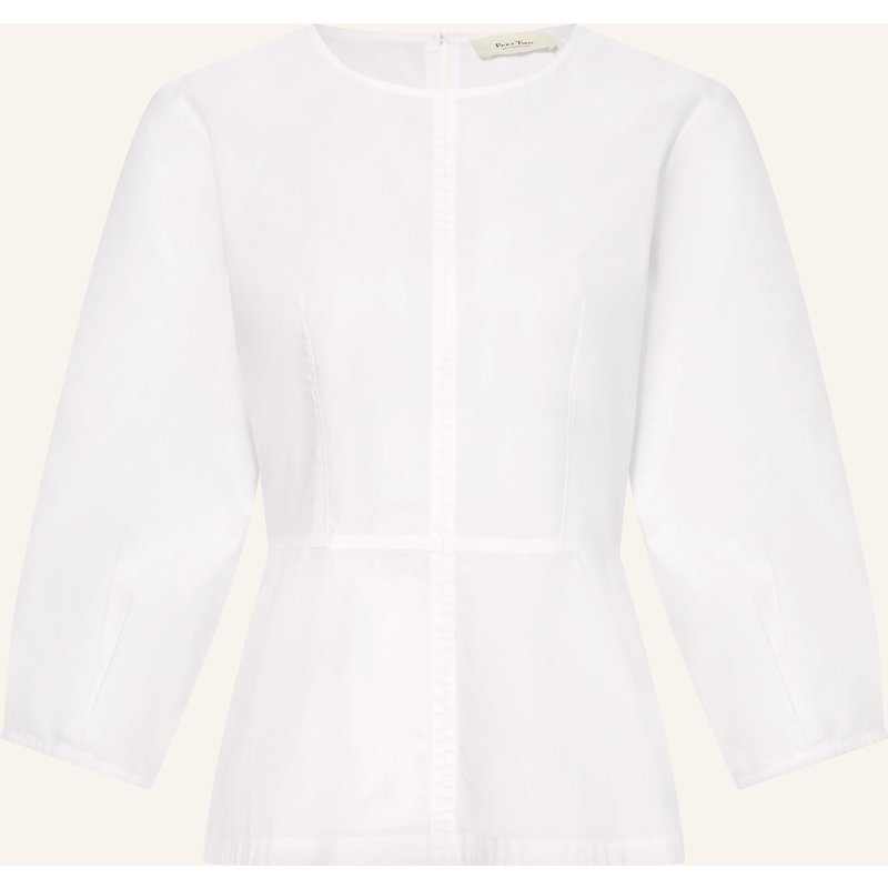 Part Two Blusenshirt Charinapw Mit 3/4-Arm weiss