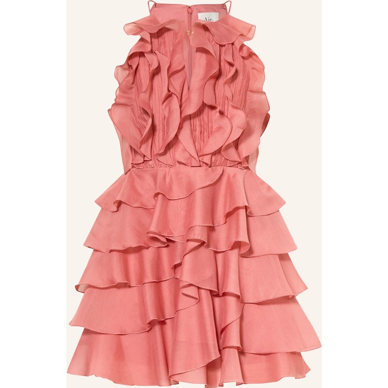 Aje. Cocktailkleid Cleo Mit Volants rosa