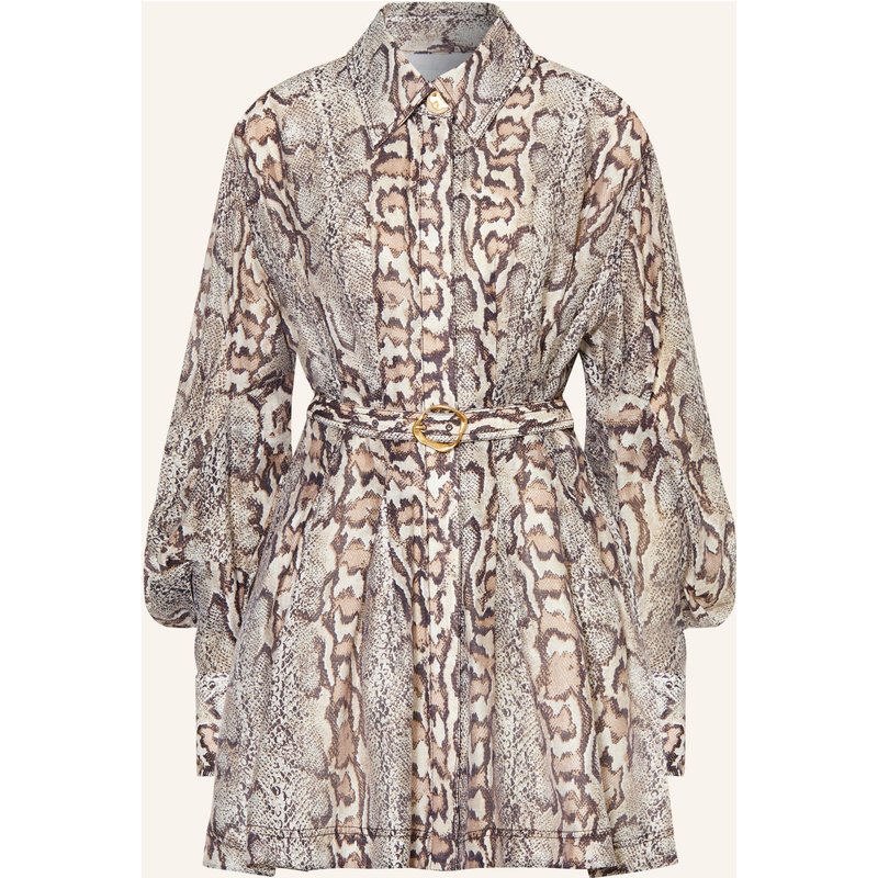 Aje. Hemdblusenkleid Murphie beige