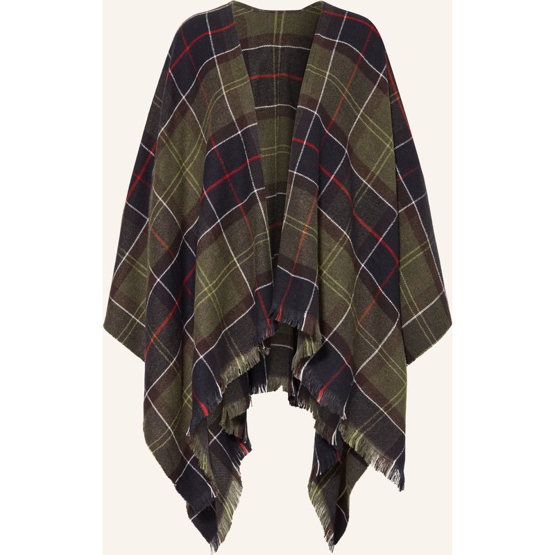 Barbour Cape Staffin Serape gruen