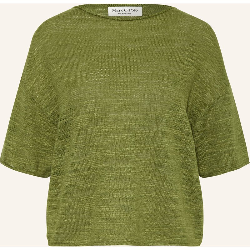 Marc O'polo Pullover Mit Leinen Und 3/4-Arm gruen
