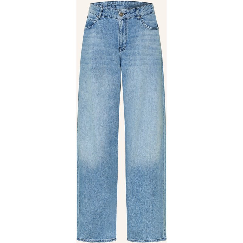 Milano Italy Wide Leg Jeans blau